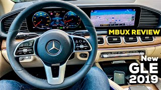 2019 MERCEDES GLE 450 FULL INDEPTH REVIEW INTERIOR MBUX Ambient Lights BETTER THAN AUDI Q7 [upl. by Ardeed]