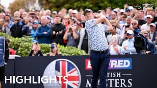 Round 3 Highlights  2023 Betfred British Masters hosted by Sir Nick Faldo [upl. by Gahan584]