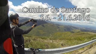 Camino de Santiago Snippet  800km Radtour durch Spanien  Jakobsweg [upl. by Norty]