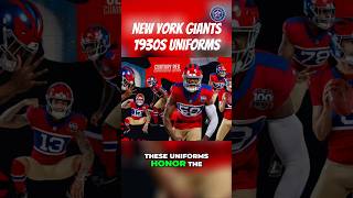 New York Giants Reveal quotCentury Redquot Throwback Uniforms NYGiants NFL2024 Giants [upl. by Treacy]