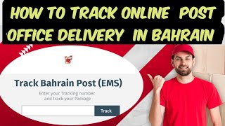 post office ka delivery kaisy track krty hn\\how to track post office parcel in Bahrain bahrain [upl. by Skye863]