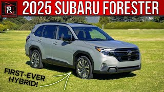 The 2025 Subaru Forester Promises More AWD Capability amp Future Electrification [upl. by Eillib]