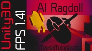 FPS141 AI Ragdoll Bullet Force health Unity3D FPS Game Design Tutorial [upl. by Noraf636]