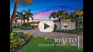 Completely Customized Reimagined and Builderowned Rialto Home in the Heart of Jupiter Florida [upl. by Gemperle219]