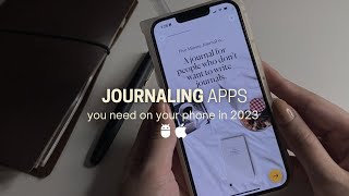 2023 Journaling Apps The Top 5 Productivity Tools [upl. by Aiken987]