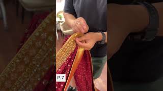 Dulhan ka Dupata  Shadi ka dupata  Bridal Dupatta Draping  BeginnerFriendly [upl. by Asert711]