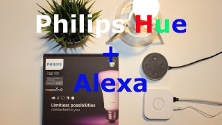 Philips Hue mit Alexa verbinden  Tutorial Lichtsteuerung per Sprache Smarthome [upl. by Liggett]