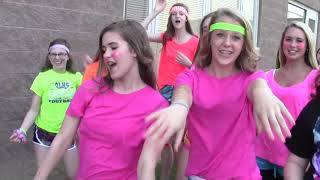 2013 Hyatts Middle School LipDub  quotThrough the Decadesquot [upl. by Zeidman959]