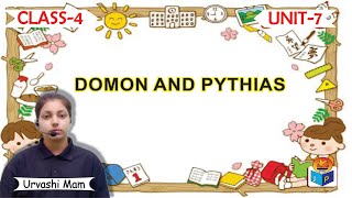 Damon and Pythias lesson7 Class4 byUrvashi Mam Jagriti Publication [upl. by Ariajay]