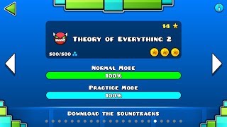 Geometry Dash – “Theory of Everything 2” 100 Complete  GuitarHeroStyles [upl. by Hennahane422]