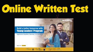 Written Test BRAC Bank Young Leaders Program 2021 BRAC Bank Online Written Test Question Pattern [upl. by Hnahk]