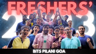 CRAZIEST Freshers’ Introduction of BITS GOA 2023 [upl. by Nosdivad]