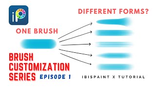 Brush Customization Series  Episode 1 Basic  Fade  Beginners Course for Ibispaint X [upl. by Hilary816]