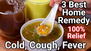 100 Relief  Best Natural Home Remedies for Cold Cough amp Flu  Natural Treatment For Cold amp Cough [upl. by Tremml719]