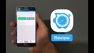 Great Free App For Tracking Your Work Hours  HoursTracker App Review [upl. by Spalding]