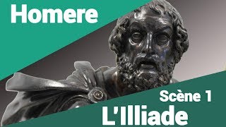 HOMERE  LILLIADE  SCENE 1 [upl. by Megargee]