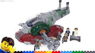 LEGO Star Wars 20th Anniv Slave I review 75243 [upl. by Riffle]