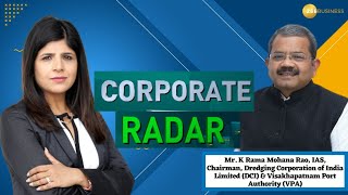 Mr K Rama Mohana Rao IAS Chairman Dredging Corporation amp VPA in talks with Zee Business [upl. by Gnohc544]