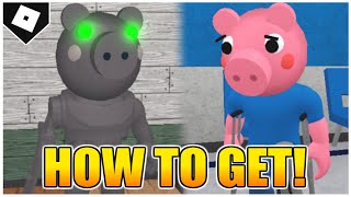 How to get the quotOH NOquot AND quotFIXEDquot BADGES  MORPHS in INFECTEDDEVELOPERS PIGGY ROBLOX [upl. by Aicekan582]