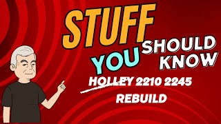 Holley 2245 2 Barrel Carburetor Rebuild [upl. by Atsylac]