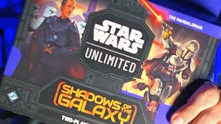 STAR WARS UNLIMITED SHADOWS OF THE GALAXY [upl. by Oniskey]