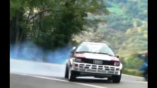 Christof KLAUSNER  Audi Quattro  Rally Legend 2013  Crazy man Crazy SHOW [upl. by Biddie]