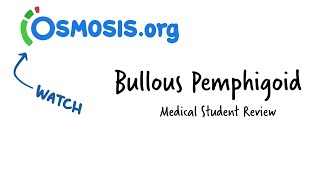 Bullous Pemphigoid Osmosis Study Video [upl. by Huntley666]