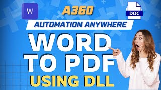 How to use DLL in Automation Anywhere A360  A360 Tutorials  KT Sessions [upl. by Kyrstin845]