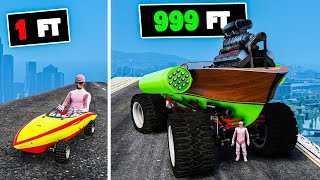 Upgrading to the BIGGEST Boat Car ever in GTA 5 [upl. by Nnawtna812]