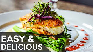 Pan Seared Chilean Sea Bass  Learn How to Cook This Easy amp Delicious Recipe [upl. by Syd546]