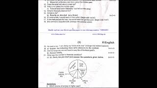 11th English 2nd Mid Term Test 2022 Original Question Paper Kanchipuram District [upl. by Ahsikin]