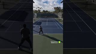 Tennis intense rally [upl. by Byrann]