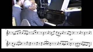 Barry Harris Played Scrapple from the Apple and Gave me ⅠⅣ phrase [upl. by Camilo831]