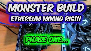 MONSTER MINING WIRE RACK BUILD PHASE ONE 😈 [upl. by Atazroglam106]