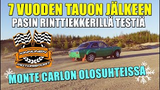 Vlog  Rinttiekkerin testit Monte Carlon olosuhteissa Ford Escort MK1 Monte Carlo Test [upl. by Ahsiki]