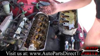 1994 Honda Civic Part 1 Valve Cover Gasket [upl. by Eatnhoj325]