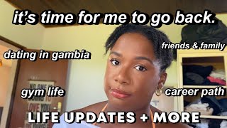 CHIT CHAT GRWM Going Back To America Dating In The Gambia Family  Life Update [upl. by Nolyk]