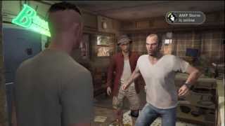 Grand Theft Auto Online Meeting Trevor from the Singleplayer GTA V [upl. by Nedgo]