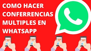 Como hacer una VIDEOCONFERENCIA en Whatsapp 2024 [upl. by Nnayrb731]