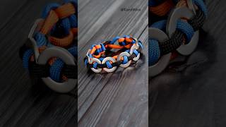 Flat Washers 3 Color paracord bracelet shorts [upl. by Hajar]