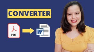 COMO CONVERTER PDF PARA WORD FÁCIL [upl. by Tonjes]