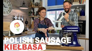 Polish FRESH SAUSAGE  BIAŁA KIEŁBASA How to make Polish food by Polish Your Kitchen [upl. by Eelhsa921]