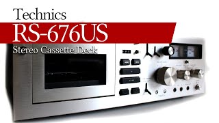 Technics RS676US Cassette Deck [upl. by Cadman]