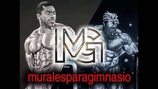 MURALES PARA GIMNASIOcom [upl. by Yunfei]