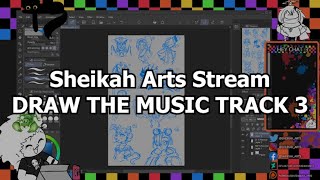 Draw the Music Track 3 Highlights Sheikah Arts Stream [upl. by Aseram]