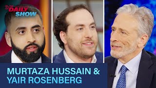 Murtaza Hussain amp Yair Rosenberg — IsraelPalestine Paths to Peace  The Daily Show [upl. by Berga]