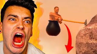 🔴 BEATING THIS GAME TODAY Getting Over It LIVE [upl. by Euqnimod]