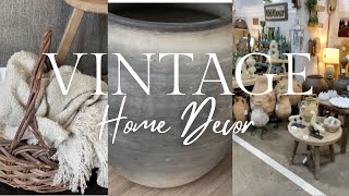 THRIFT SHOP WITH ME  HAUL  VINTAGE HOME DECOR [upl. by Berner]