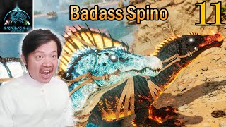 កំពូលអ្នកខ្លាំងមែនBadass Spino ARK ANNUNAKIEP11 [upl. by Leahsim]