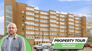 A 2 Bed Flat in Woolwich SE18  Nearby to Elizabeth Line Links [upl. by Zinah]